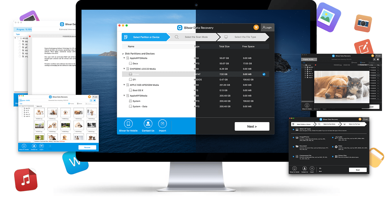 Bitwar Data Recovery