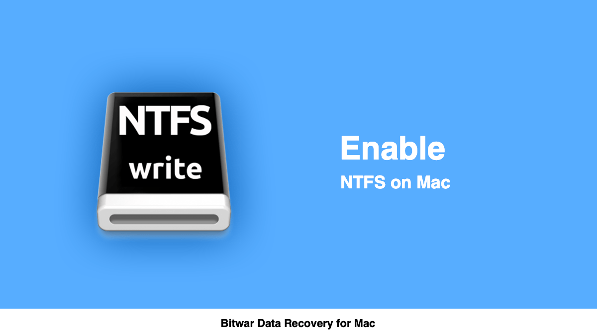 Enable NTFS on Mac