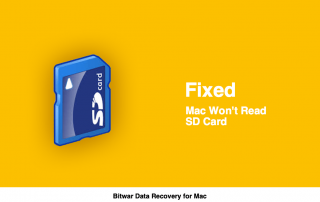 Mac Won't Read SD Card
