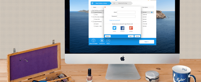Register an account