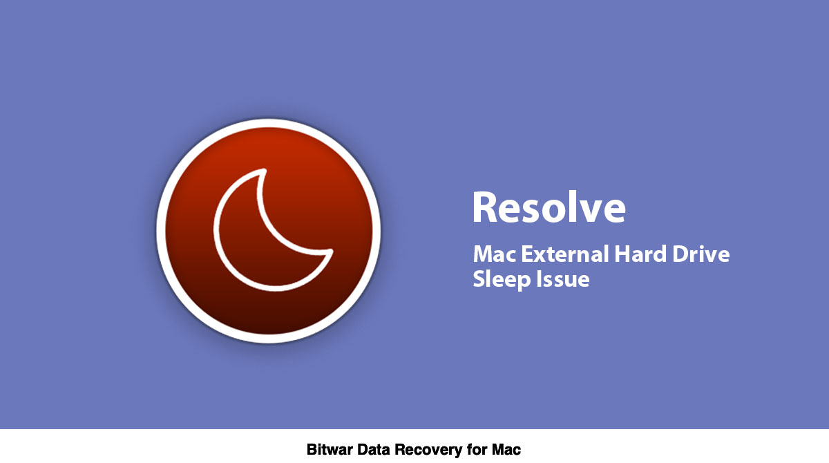 Mac External Hard Drive Sleep